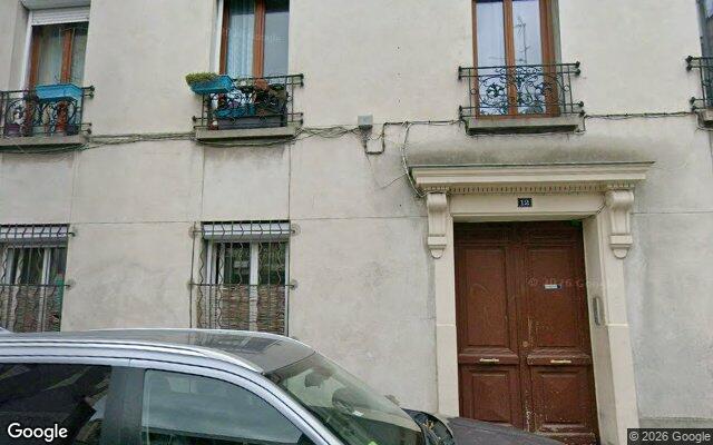 Façade : 12 rue de la Gaité, Saint-Ouen-sur-Seine