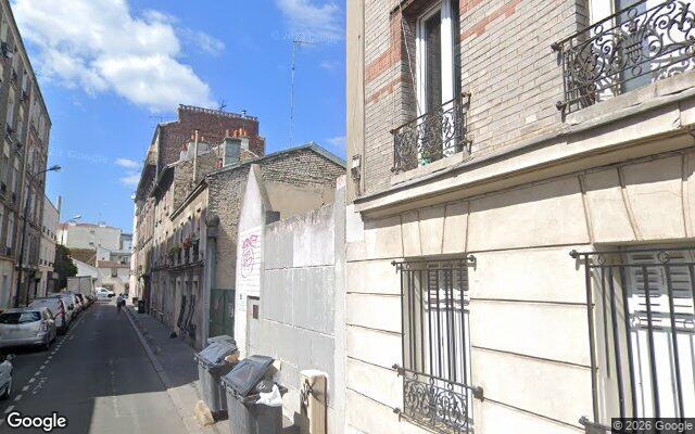 Façade : 13 rue de la Gaité, Saint-Ouen-sur-Seine